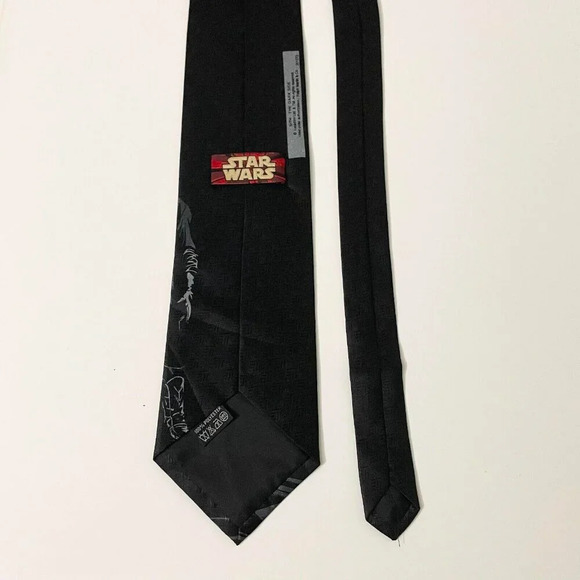 Star Wars Mens Neck Tie The Dark Side Ralph Martin 56 Inch - Picture 5 of 16